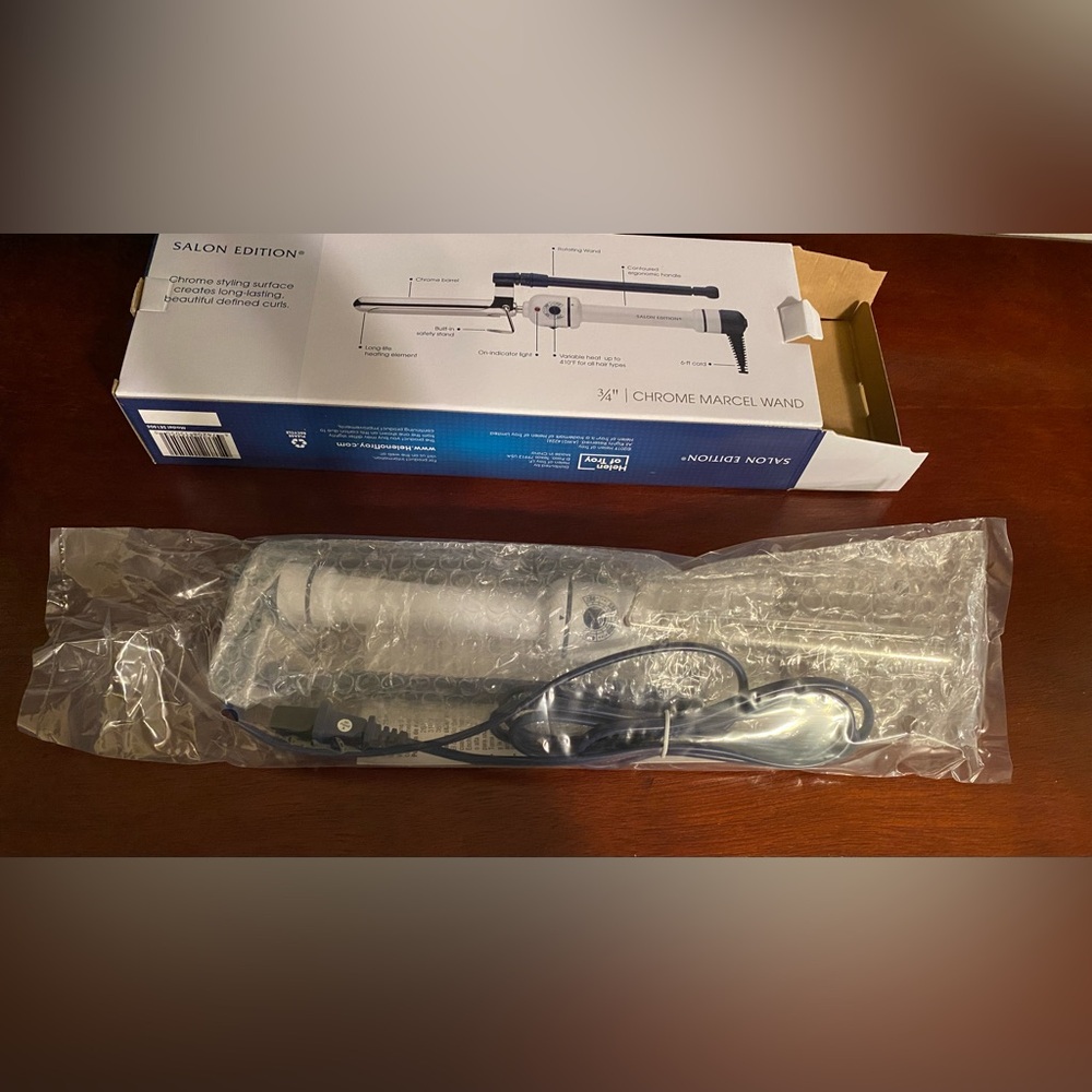 Salon Edition 3/4 inch Marcel and curling iron “new in box* - Picture 4 of 9